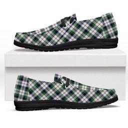 ScotsTee Shop Scottish McNachten Dress Modern Tartan Plaid Canvas Loafer Shoes