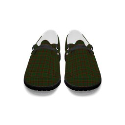 ScotsTee Shop Scottish Mcnaughton Hunting Tartan Plaid Canvas Loafer Shoes