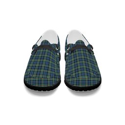 ScotsTee Shop Scottish McKinlay Ancient Tartan Plaid Canvas Loafer Shoes