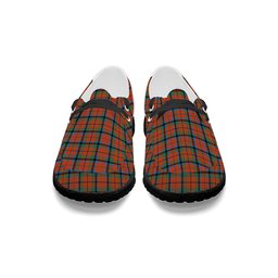 ScotsTee Shop Scottish McNachten Ancient Tartan Plaid Canvas Loafer Shoes