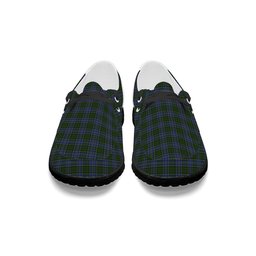 ScotsTee Shop Scottish McMillan Hunting Tartan Plaid Canvas Loafer Shoes
