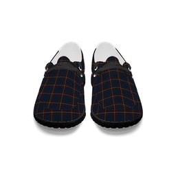 ScotsTee Shop Scottish McLaine of Lochbuie Hunting Tartan Plaid Canvas Loafer Shoes
