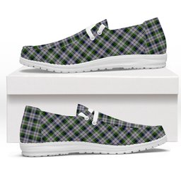 ScotsTee Shop Scottish McNaughton Dress Tartan Plaid Canvas Loafer Shoes