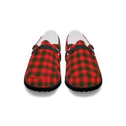 ScotsTee Shop Scottish McPhee Modern Tartan Plaid Canvas Loafer Shoes