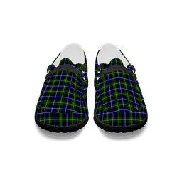 ScotsTee Shop Scottish McNeil of Barra Modern Tartan Plaid Canvas Loafer Shoes
