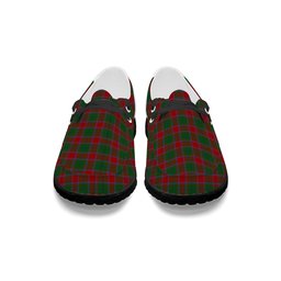 ScotsTee Shop Scottish McPhail Blue Bands Tartan Plaid Canvas Loafer Shoes