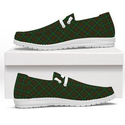 ScotsTee Shop Scottish McKintosh Hunting Tartan Plaid Canvas Loafer Shoes