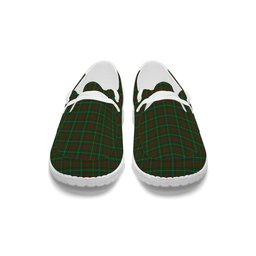 ScotsTee Shop Scottish McKintosh Hunting Tartan Plaid Canvas Loafer Shoes