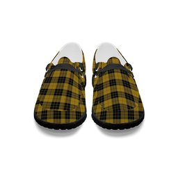 ScotsTee Shop Scottish McLeod of Lewis Ancient Tartan Plaid Canvas Loafer Shoes