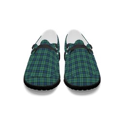ScotsTee Shop Scottish McNeil of Colonsay Ancient Tartan Plaid Canvas Loafer Shoes