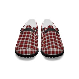 ScotsTee Shop Scottish McPhee Dress Ancient Tartan Plaid Canvas Loafer Shoes