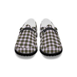 ScotsTee Shop Scottish McPherson Dress Modern Tartan Plaid Canvas Loafer Shoes