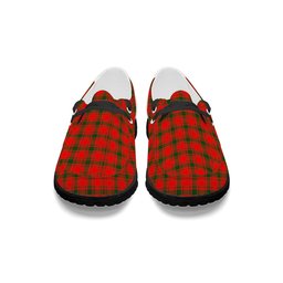 ScotsTee Shop Scottish McQueary Modern Tartan Plaid Canvas Loafer Shoes