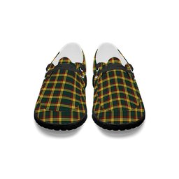 ScotsTee Shop Scottish McMillan Old Modern Tartan Plaid Canvas Loafer Shoes