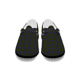 ScotsTee Shop Scottish McMillan Hunting Modern Tartan Plaid Canvas Loafer Shoes