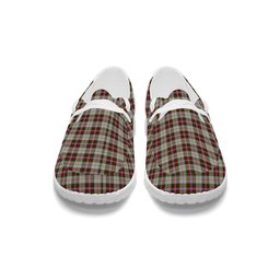 ScotsTee Shop Scottish McLean Dress Tartan Plaid Canvas Loafer Shoes
