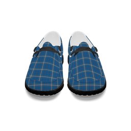 ScotsTee Shop Scottish McRae of America Ancient Tartan Plaid Canvas Loafer Shoes