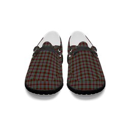 ScotsTee Shop Scottish Metcalf Tartan Plaid Canvas Loafer Shoes