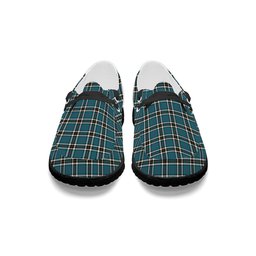 ScotsTee Shop Scottish McTavish Dress Ancient Tartan Plaid Canvas Loafer Shoes