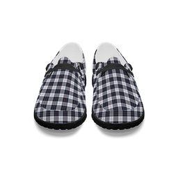 ScotsTee Shop Scottish McRae Dress Modern Tartan Plaid Canvas Loafer Shoes