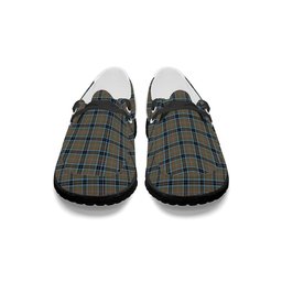 ScotsTee Shop Scottish McTavish Hunting Ancient Tartan Plaid Canvas Loafer Shoes