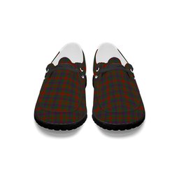 ScotsTee Shop Scottish Ross Wilsons_ Tartan Plaid Canvas Loafer Shoes