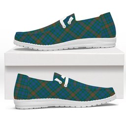ScotsTee Shop Scottish Tennant Yules Ancient Tartan Plaid Canvas Loafer Shoes