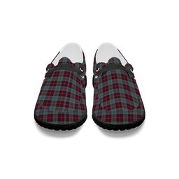 ScotsTee Shop Scottish Rob Roy (Film) Tartan Plaid Canvas Loafer Shoes