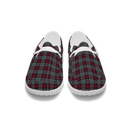 ScotsTee Shop Scottish Rob Roy (Film) Tartan Plaid Canvas Loafer Shoes