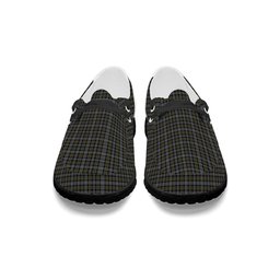 ScotsTee Shop Scottish Robertson Hunting #2 Ancient Tartan Plaid Canvas Loafer Shoes