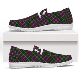 ScotsTee Shop Scottish Tailyour Tartan Plaid Canvas Loafer Shoes