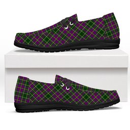 ScotsTee Shop Scottish Tailyour Tartan Plaid Canvas Loafer Shoes