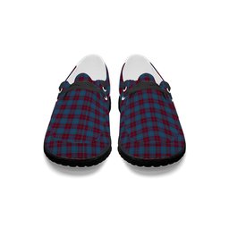 ScotsTee Shop Scottish Reagan Tartan Plaid Canvas Loafer Shoes