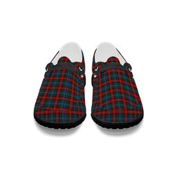 ScotsTee Shop Scottish Teall of Teallach Tartan Plaid Canvas Loafer Shoes