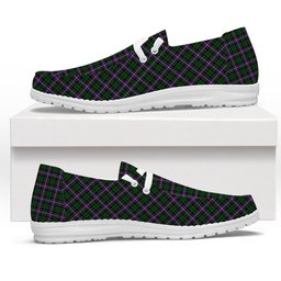 ScotsTee Shop Scottish Russell 1 Tartan Plaid Canvas Loafer Shoes