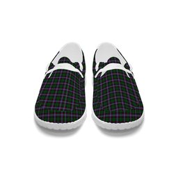 ScotsTee Shop Scottish Russell 1 Tartan Plaid Canvas Loafer Shoes