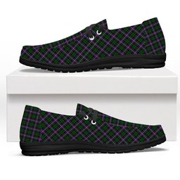 ScotsTee Shop Scottish Russell 1 Tartan Plaid Canvas Loafer Shoes