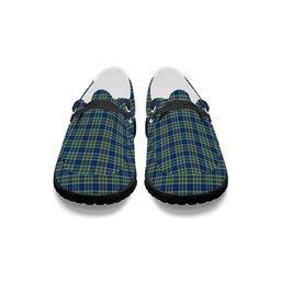 ScotsTee Shop Scottish Reid (Mill City) Modern Clan Tartan Plaid Canvas Loafer Shoes