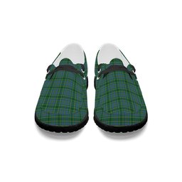ScotsTee Shop Scottish Taylor Ancient Tartan Plaid Canvas Loafer Shoes