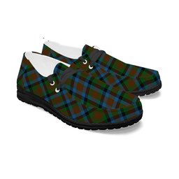 ScotsTee Shop Scottish Tennant 2 Tartan Plaid Canvas Loafer Shoes