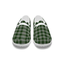 ScotsTee Shop Scottish Tailyour Dress Tartan Plaid Canvas Loafer Shoes