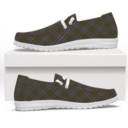 ScotsTee Shop Scottish Renn Faire Tartan Plaid Canvas Loafer Shoes