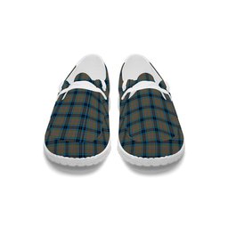 ScotsTee Shop Scottish McThomas Hunting Ancient Tartan Plaid Canvas Loafer Shoes