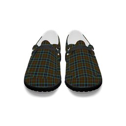 ScotsTee Shop Scottish McTavish Hunting Tartan Plaid Canvas Loafer Shoes