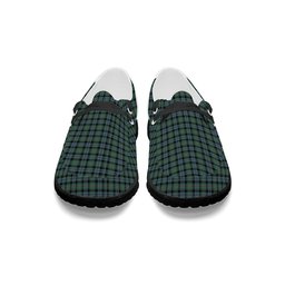 ScotsTee Shop Scottish Melville Tartan Plaid Canvas Loafer Shoes