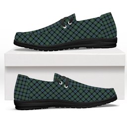 ScotsTee Shop Scottish Melville Tartan Plaid Canvas Loafer Shoes