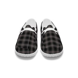 ScotsTee Shop Scottish Moffat Modern Tartan Plaid Canvas Loafer Shoes