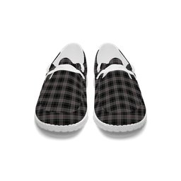 ScotsTee Shop Scottish Moffat 1984 Tartan Plaid Canvas Loafer Shoes