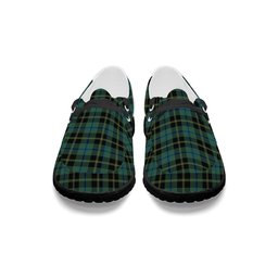 ScotsTee Shop Scottish Michaluk Tartan Plaid Canvas Loafer Shoes