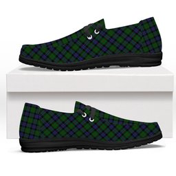ScotsTee Shop Scottish Ogilvie of Inverarity VS 2 Tartan Plaid Canvas Loafer Shoes
